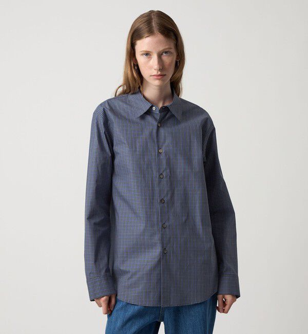 STEVEN ALAN「＜Steven Alan＞コットン チェック シャツ」|シャツ・ブラウス|COBALT