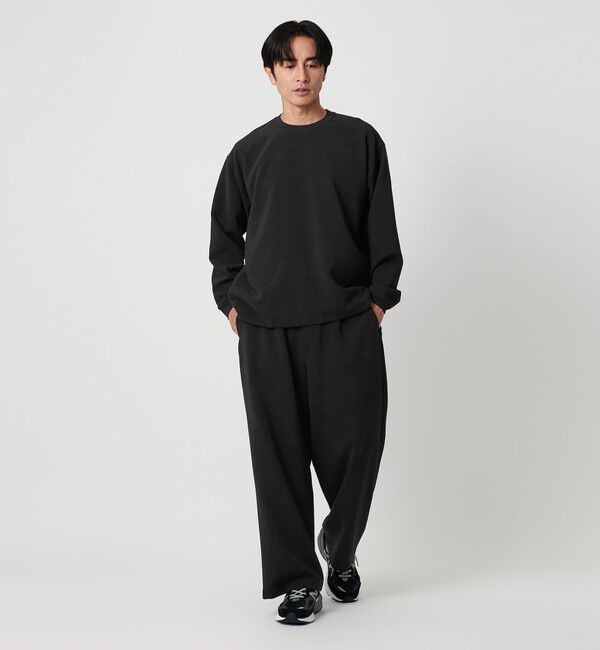 BEAUTY&YOUTH UNITED ARROWS「DUAL PACK 2.0 ワイド オフィサーパンツ -セットアップ対応 ウォッシャブル マルチ機能-」|チノ|