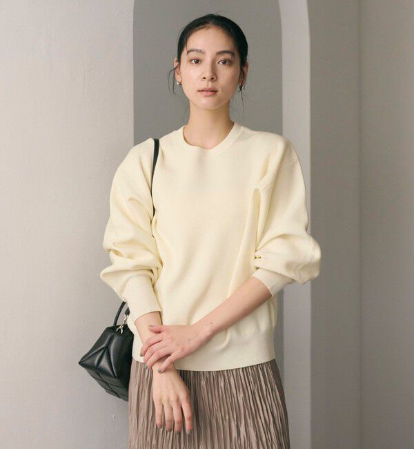 BEAUTY&YOUTH UNITED ARROWS「ポリエステルブレンド ミラノリブ プルオーバー」|ニット・セーター|