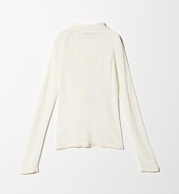 ATTISESSION「＜ATTISESSION＞メッシュ タイ ニット トップス」|ニット・セーター|
