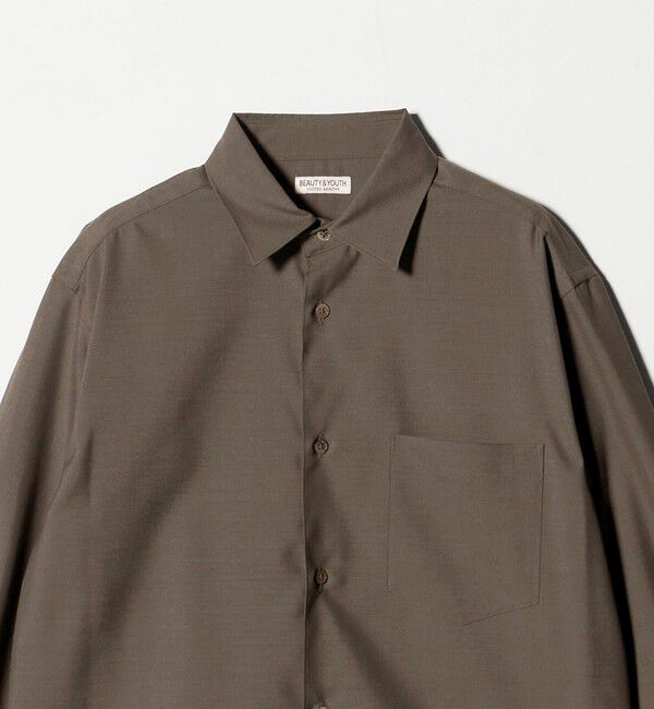 BEAUTY&YOUTH UNITED ARROWS「尾州 TW レギュラー シャツ FORM TAPERD型  ウォッシャブル MADE IN JAPAN」|シャツ・ブラウス|