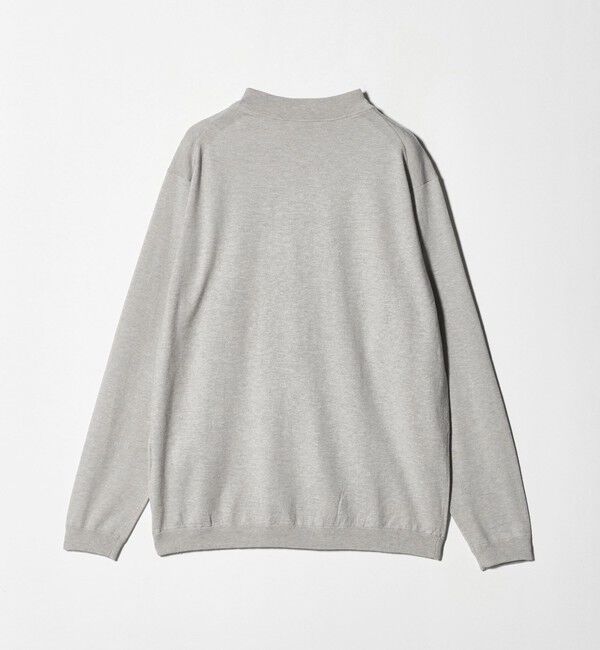 BEAUTY&YOUTH UNITED ARROWS「コットン カシミヤ ブレンド ジャケット ネック Tシャツ 」|ニット・セーター|