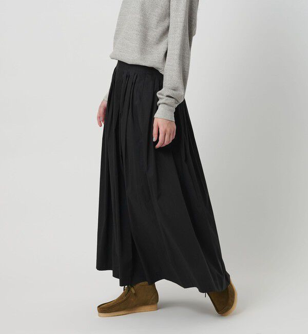 BEAUTY&YOUTH UNITED ARROWS「ポリエステルコットン タックフレアスカート」|スカート|