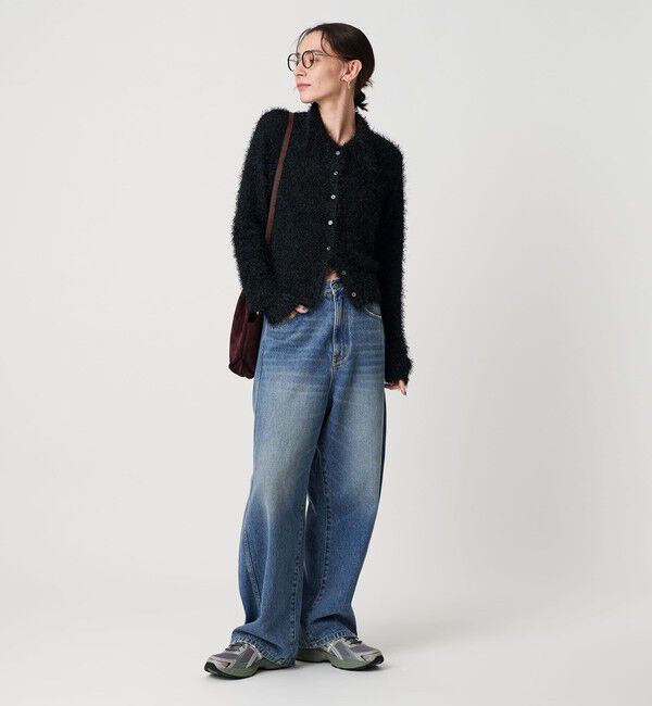 BEAUTY&YOUTH UNITED ARROWS「ポリエステル シャギーカーディガン ウォッシャブル」|カーディガン|