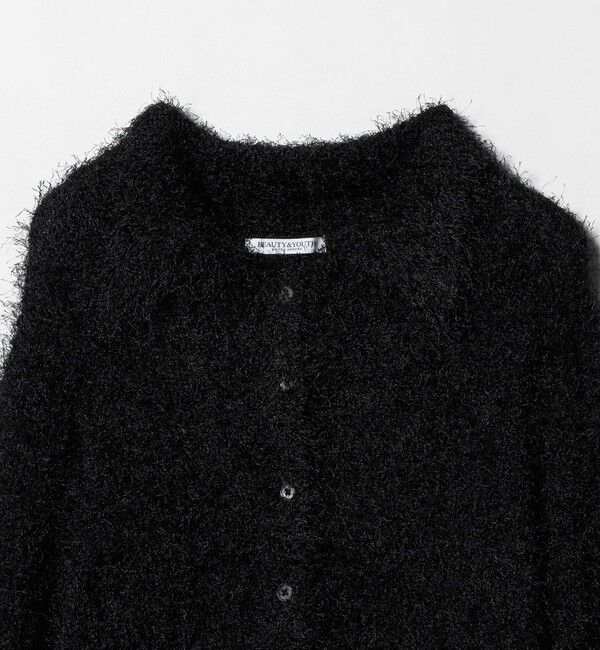 BEAUTY&YOUTH UNITED ARROWS「ポリエステル シャギーカーディガン ウォッシャブル」|カーディガン|