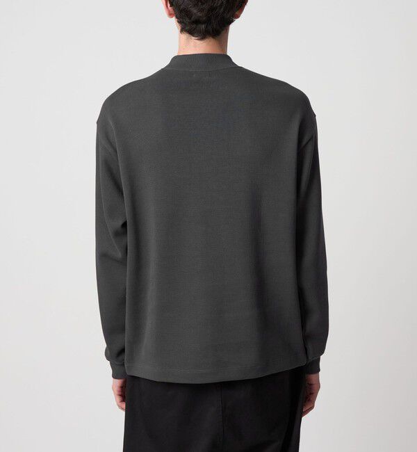 STEVEN ALAN「＜Steven Alan＞ ダブルフェイス モックネック カットソー BOLD」|Tシャツ・カットソー|