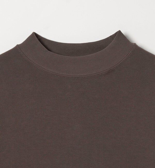 STEVEN ALAN「＜Steven Alan＞ ダブルフェイス モックネック カットソー BOLD」|Tシャツ・カットソー|