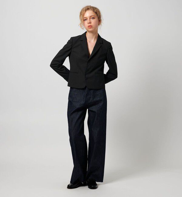 ATTISESSION「＜ATTISESSION＞ショート ジャケット」|テーラードジャケット|