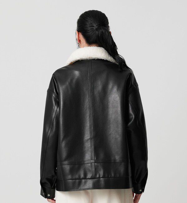BEAUTY&YOUTH UNITED ARROWS「【WEB限定】レザーライク 2WAYブルゾン」|ブルゾン・スタジャン|