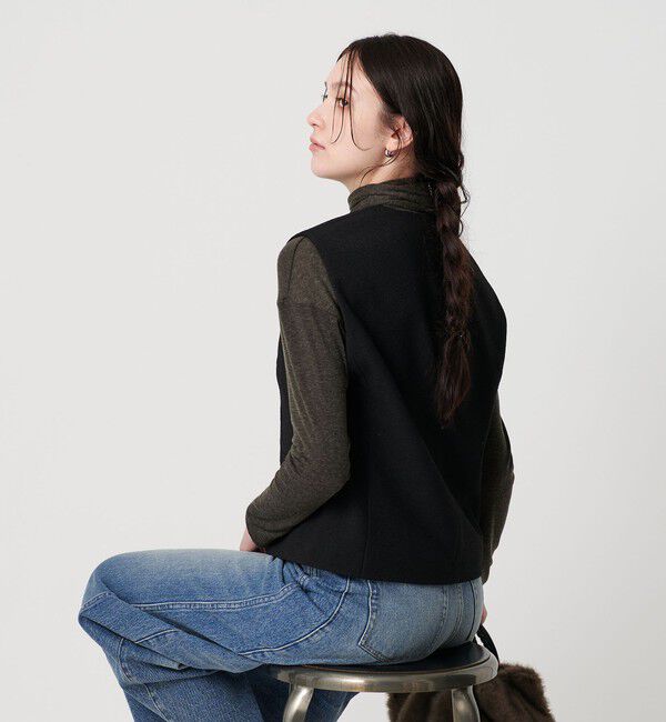 BEAUTY&YOUTH UNITED ARROWS「ポリエステル ツイードライクベスト」|ベスト・ジレ|