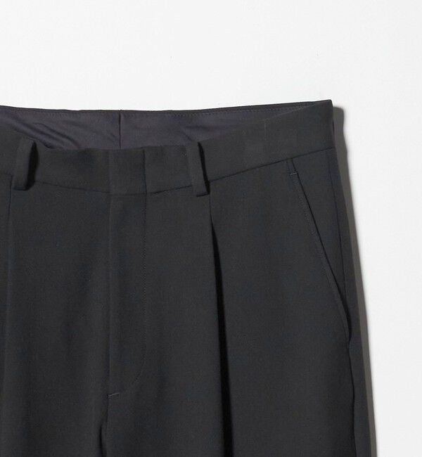 BEAUTY&YOUTH UNITED ARROWS「アルガン TR 1プリーツ テーパード パンツ NO.7」|チノ|