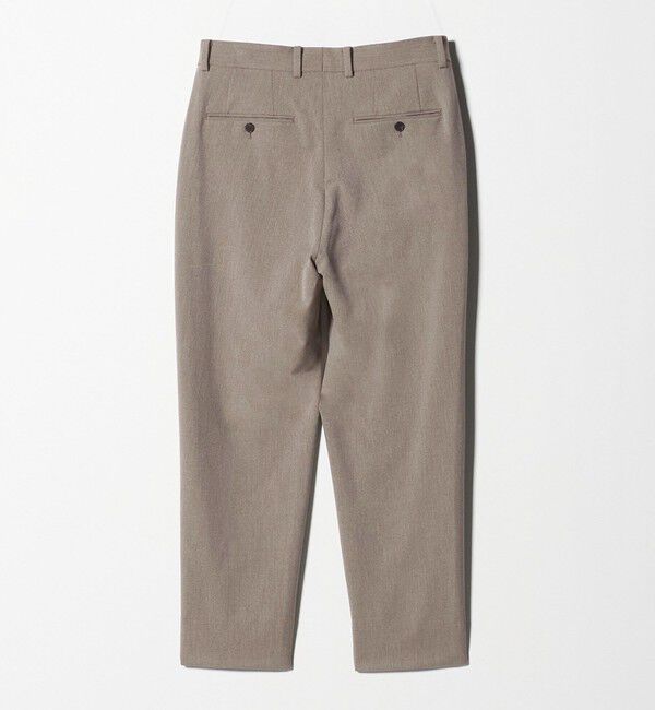 BEAUTY&YOUTH UNITED ARROWS「アルガン TR 1プリーツ テーパード パンツ NO.7」|チノ|