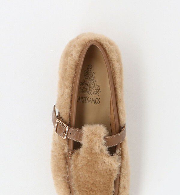 BEAUTY&YOUTH UNITED ARROWS「＜ARTESANOS＞ファーライク ベルト ローファー」|ローファー|