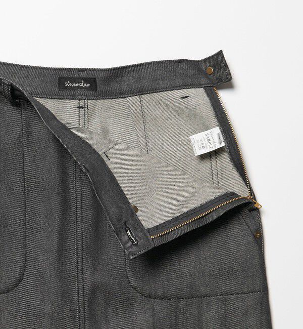 STEVEN ALAN「＜Steven Alan＞コットン デニム ミニスカート」|スカート|