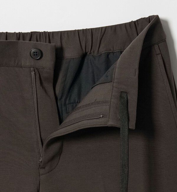 BEAUTY&YOUTH UNITED ARROWS「【WEB限定 WARDROBE SMART】ダブルニット ノープリーツ スラックス パンツ/セットアップ対応」|チノ|