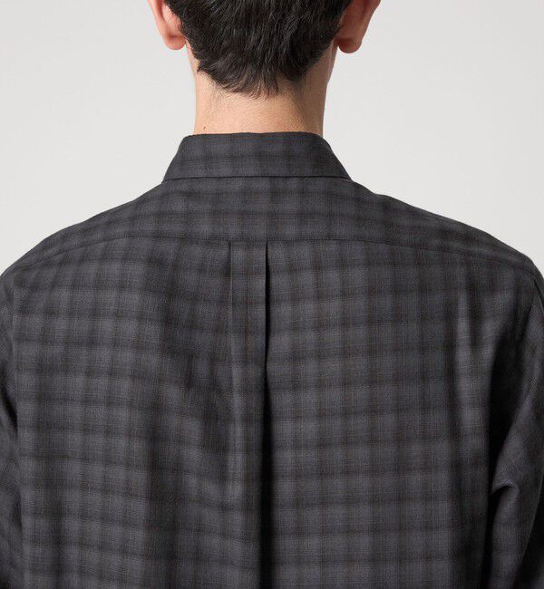STEVEN ALAN「＜Steven Alan＞ ネル  オンブレー チェック レギュラーカラー シャツ NARROW」|シャツ・ブラウス|