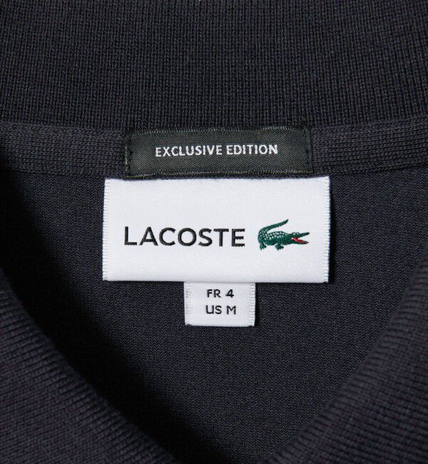BEAUTY&YOUTH UNITED ARROWS「＜LACOSTE for BEAUTY&YOUTH＞ ベロア ポロシャツ」|Tシャツ・カットソー|