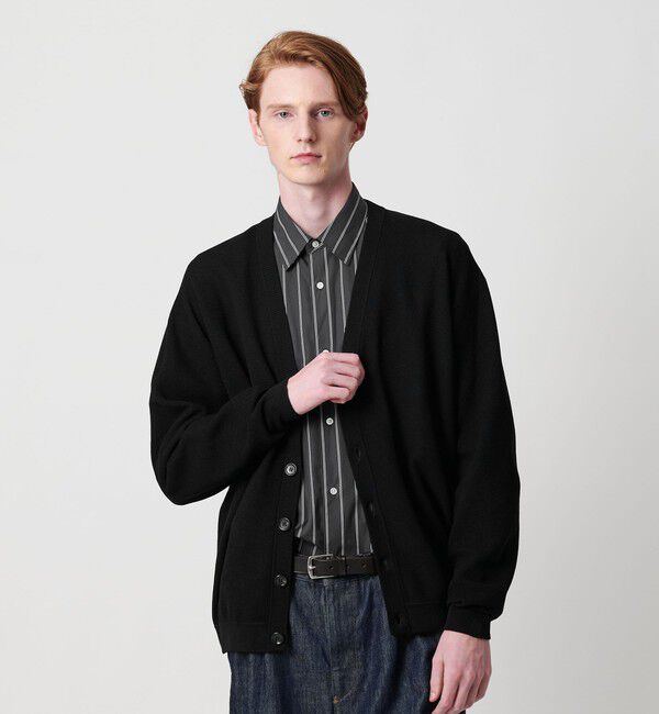 BEAUTY&YOUTH UNITED ARROWS「ドロップ ミラノ Vネック カーディガン」|カーディガン|