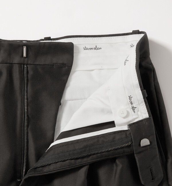 STEVEN ALAN「＜Steven Alan＞ カベ モールスキン インツープリーツ ドレス トラウザーズ」|チノ|