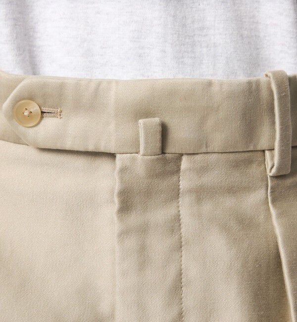 STEVEN ALAN「＜Steven Alan＞ カベ モールスキン インツープリーツ ドレス トラウザーズ」|チノ|