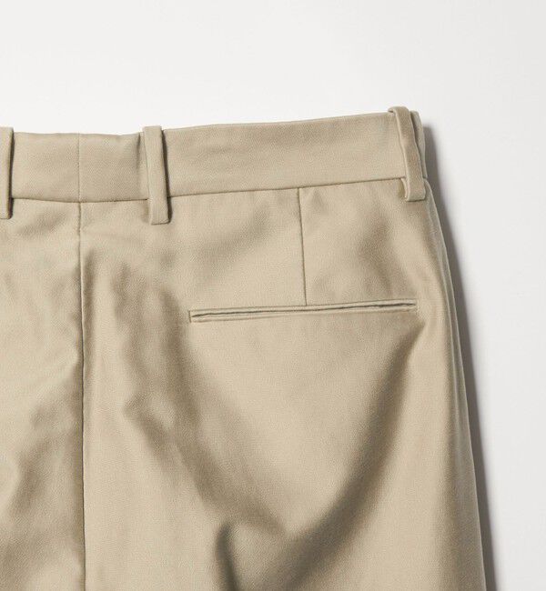 STEVEN ALAN「＜Steven Alan＞ カベ モールスキン インツープリーツ ドレス トラウザーズ」|チノ|