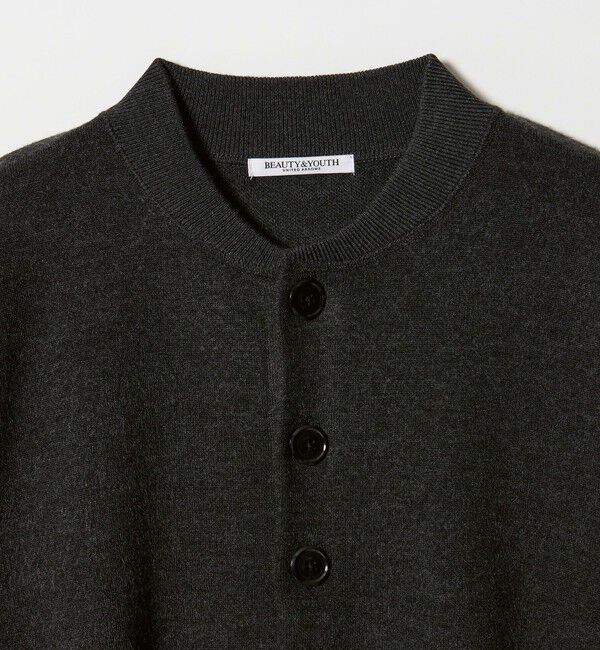 BEAUTY&YOUTH UNITED ARROWS「ウールブレンド ラインカーディガン」|カーディガン|
