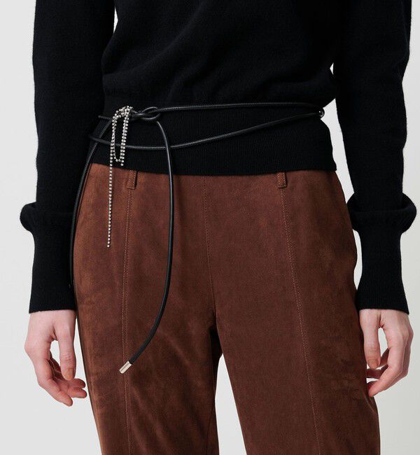 ATTISESSION「＜ATTISESSION＞コード タイ ベルト」|ベルト|