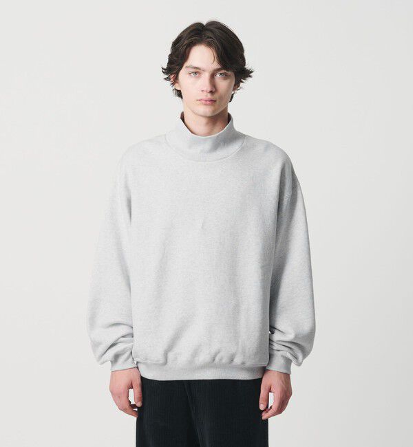 MONKEY TIME「テリーフリース ハイネック スウェット」|Tシャツ・カットソー|