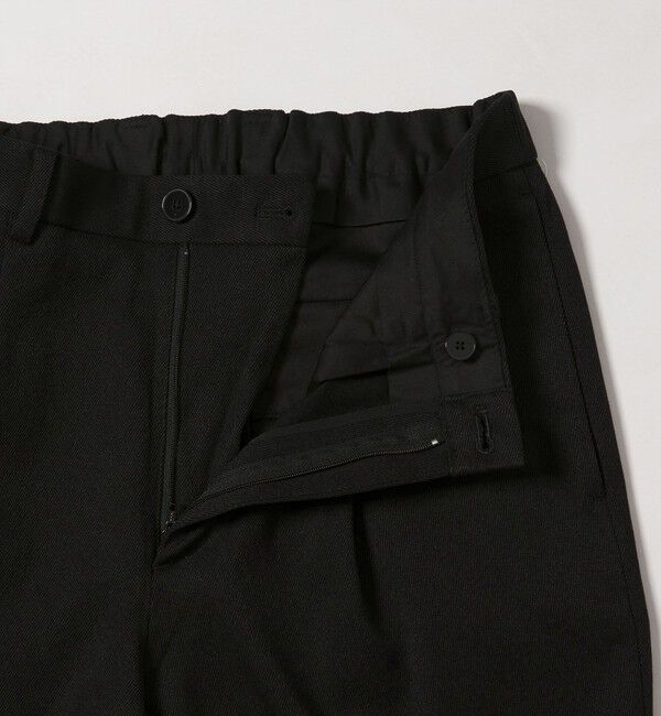 BEAUTY&YOUTH UNITED ARROWS「ツイル 1プリーツ テーパード パンツ NO.5 ヨコストレッチ」|チノ|