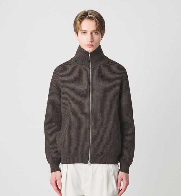 BEAUTY&YOUTH UNITED ARROWS「ハイ デンシティ ドライバーズ ジャケット」|カーディガン|