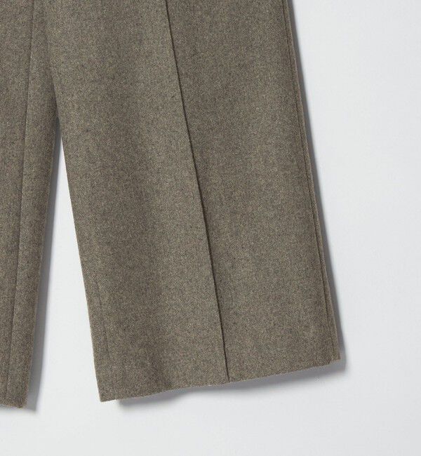 BEAUTY&YOUTH UNITED ARROWS「毛ポリエステル フランネルパンツ」|スラックス|