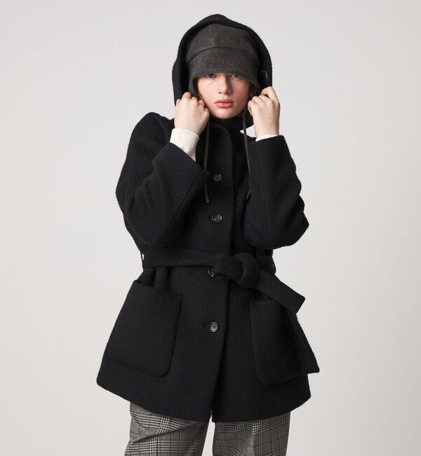 STEVEN ALAN「＜Steven Alan＞シャギー フード コート」|その他|