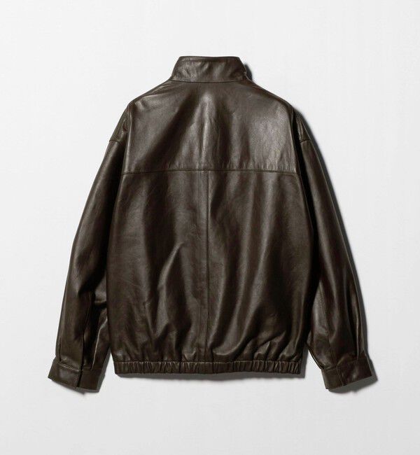 BEAUTY&YOUTH UNITED ARROWS「セミベジタブル シープ レザー ブルゾン」|ブルゾン・スタジャン|