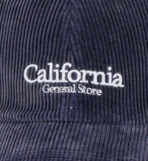 California General Store「＜CGS.＞コーデュロイ ロゴキャップ」|キャップ・キャスケット|