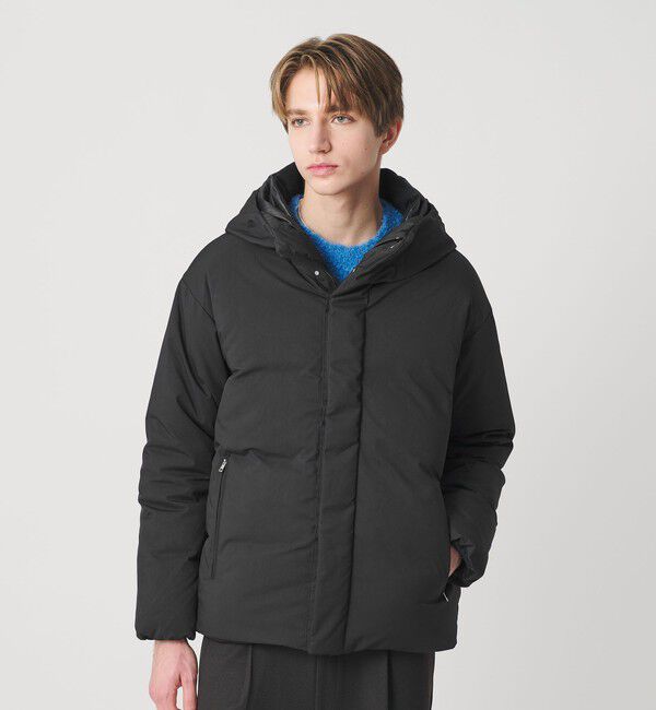 BEAUTY&YOUTH UNITED ARROWS「 小松マテーレ リラックス フード ダウンジャケット 700FP 撥水機能」|ダウン|