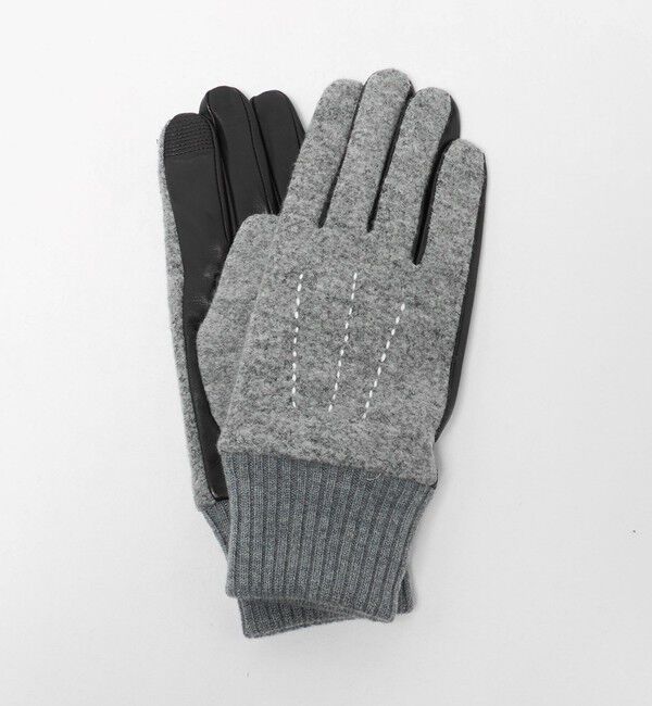 BEAUTY&YOUTH UNITED ARROWS「コンビ ステッチ グローブ タッチパネル対応」|手袋|
