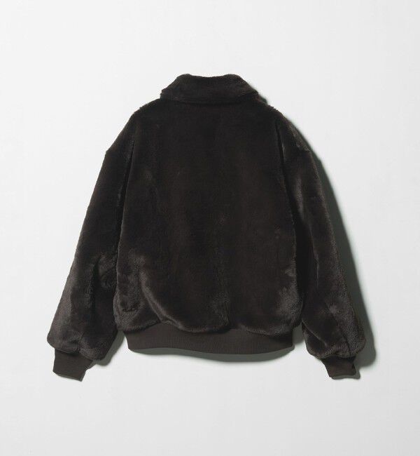 MONKEY TIME「ファーライク ミリタリー ブルゾン」|その他|