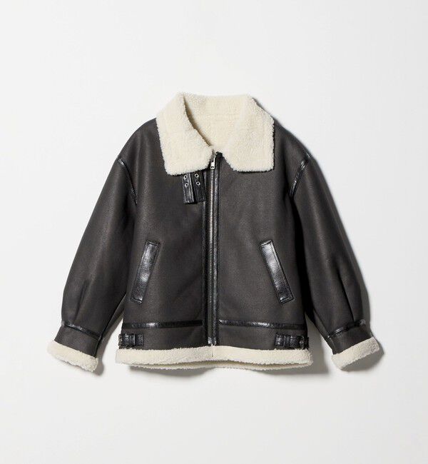 MONKEY TIME「ムートンライク B-3 ジャケット」|その他|
