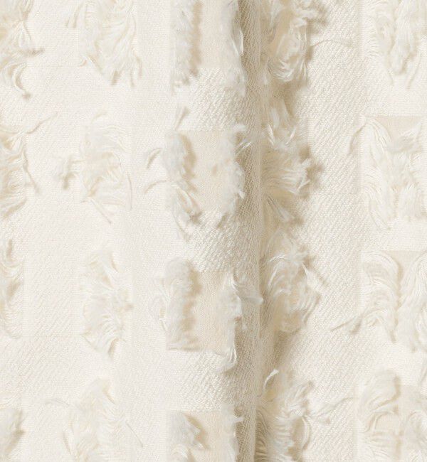 BEAUTY&YOUTH UNITED ARROWS「スクエア フリンジ ジャガード スカート」|スカート|