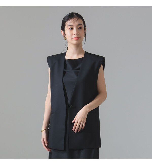 Demi-Luxe BEAMS 「CINOH / サマーウール ジレ」|ダウン|