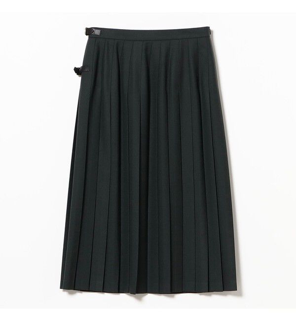 Demi-Luxe BEAMS 「O&rsquo;NEIL OF DUBLIN / ウール ナローベルト キルトスカート」|スカート|