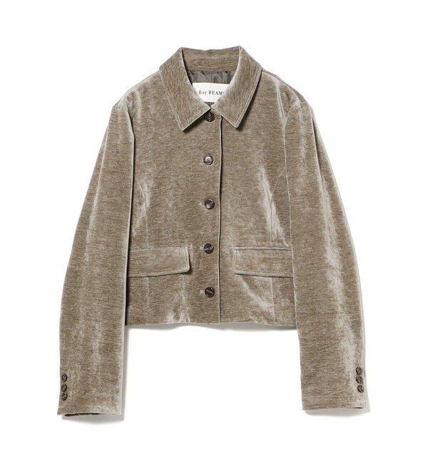Ray BEAMS 「モール ステンカラー ジャケット」|ダッフルコート|