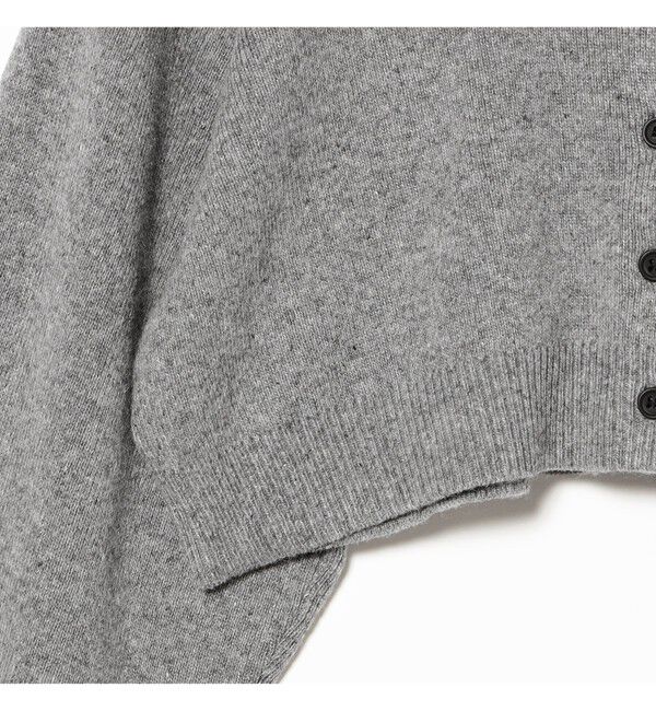 Ray BEAMS 「クロップド クルーネック カーディガン」|ニット・セーター|