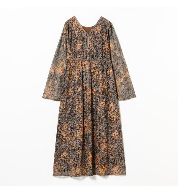 Ray BEAMS 「RBS / ペイズリー レース プリント ワンピース」|ワンピース|