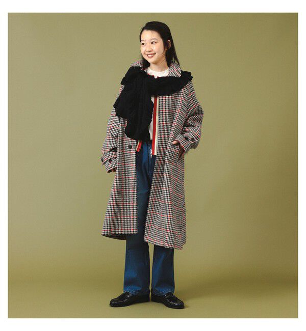 BEAMSBOY「ハリス バルマカン コート」|ダッフルコート|