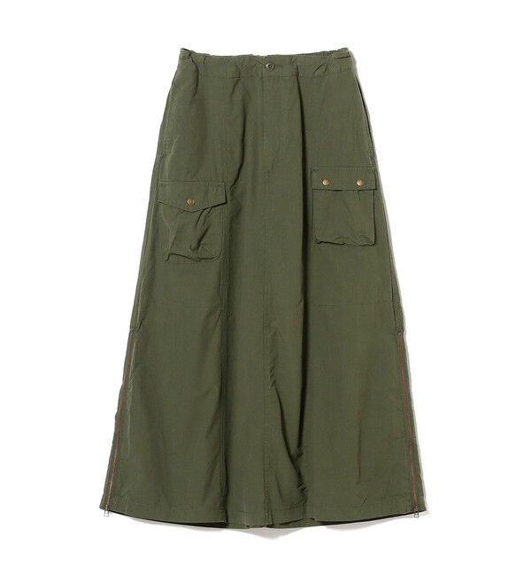 BEAMSBOY「コットン タイプライター ミリタリー スカート」|スカート|