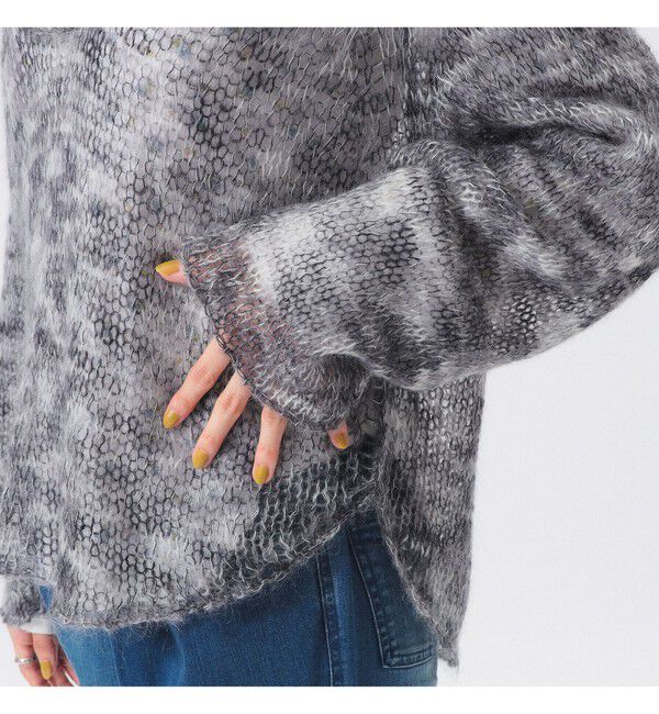 BEAMSBOY「カスリ モヘア ベースボール」|ニット・セーター|