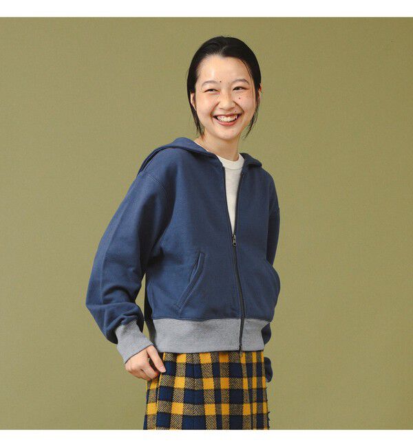 BEAMSBOY「セーラー スウェット フルジップ」|スウェット・ジャージ|