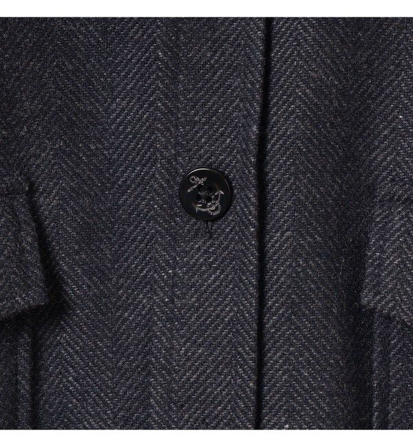 BEAMSBOY「ショート ヘリンボーン CPO ジャケット」|ブルゾン・スタジャン|