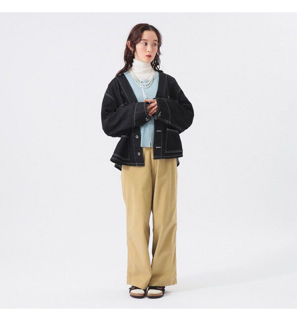 BEAMSBOY「デニム エンジニア ジャケット」|ブルゾン・スタジャン|